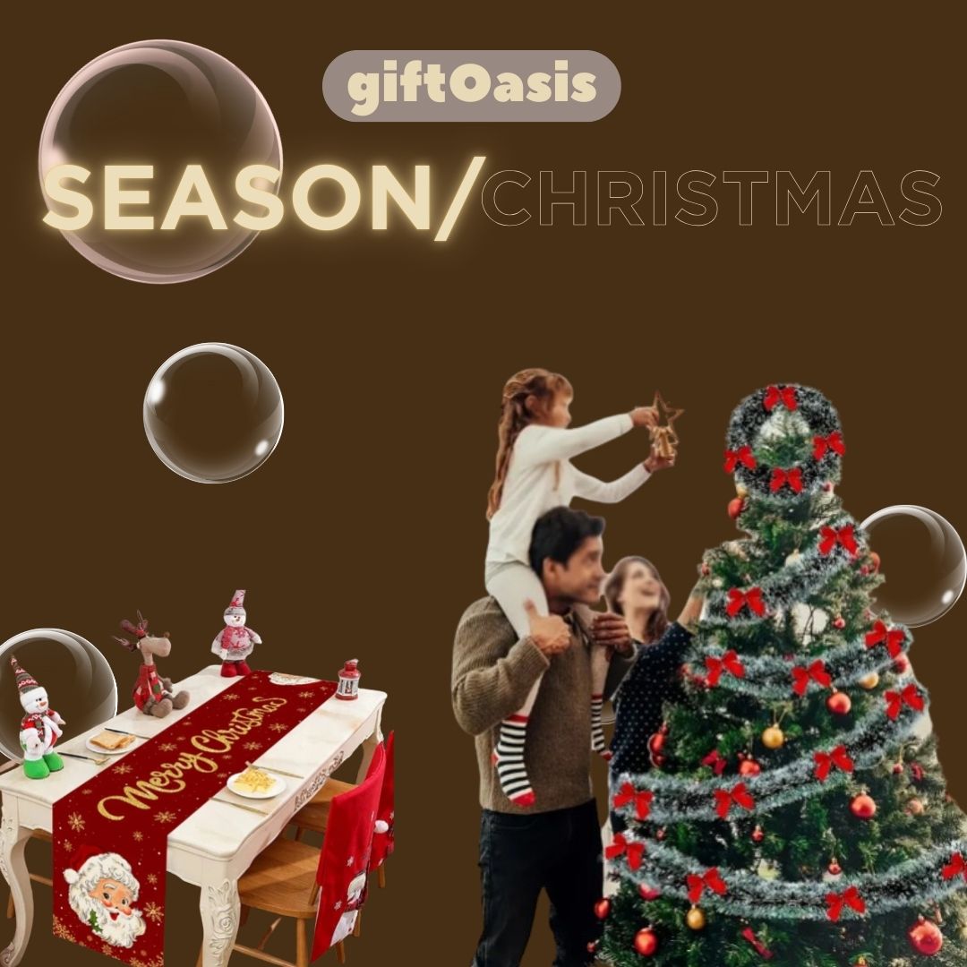 “Discover unique Seasonal/ Christmas for every occasion – GiftOasis Collections.”