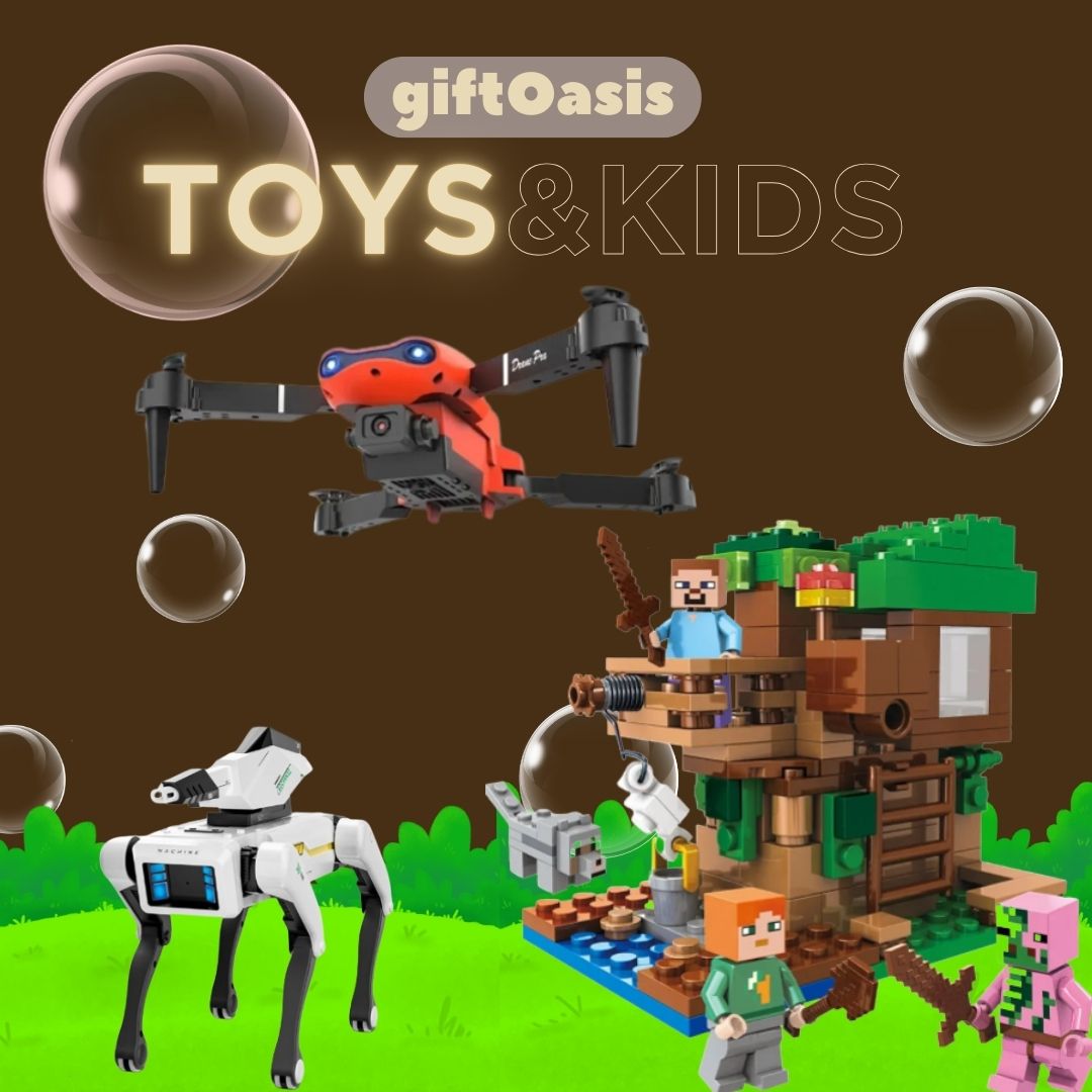 “GiftOasis Toys & Kids– your one-stop shop for joy and surprises.”