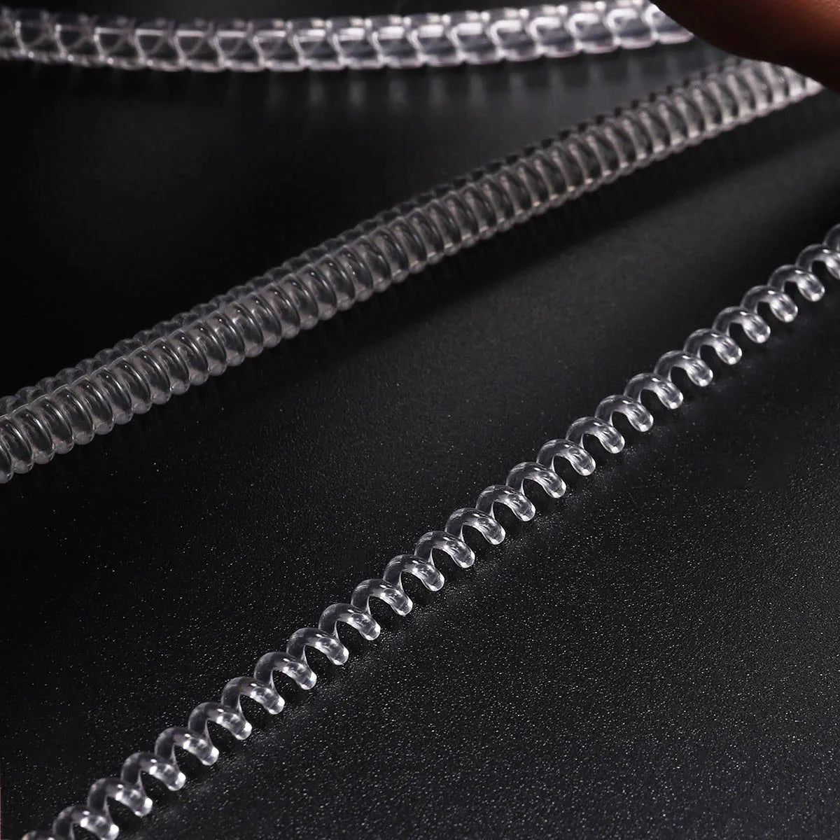 Clear Spiral Ring Tightener & Resizing Set