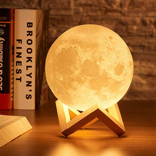 Galaxy Moon Light LED Lamp for Bedroom Decor