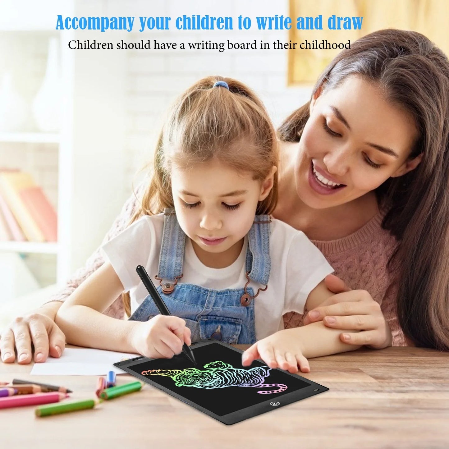 Montessori 6.5 Inch LCD Magic Blackboard Drawing Toy