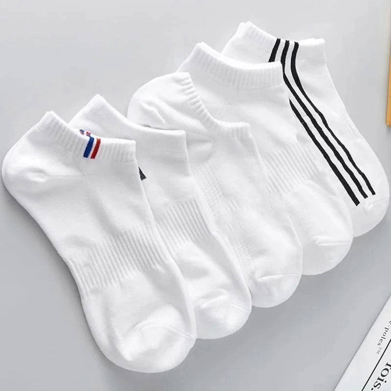 Fashion Men’s Cotton Ankle Socks – Comfortable Fit