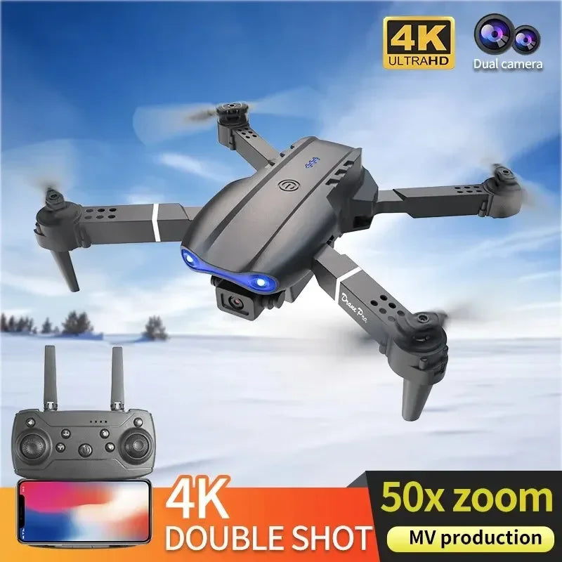 Foldable 2024 E99Pro RC Drone WIFI FPV Toy