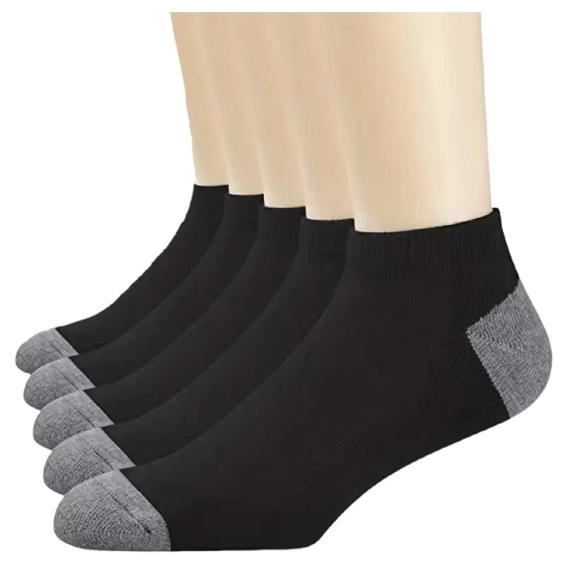 Fashion Men’s Cotton Ankle Socks – Comfortable Fit