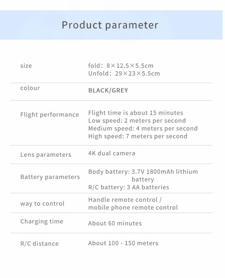 Foldable 2024 E99Pro RC Drone WIFI FPV Toy