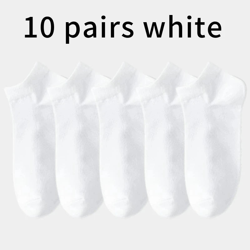 Fashion Men’s Cotton Ankle Socks – Comfortable Fit