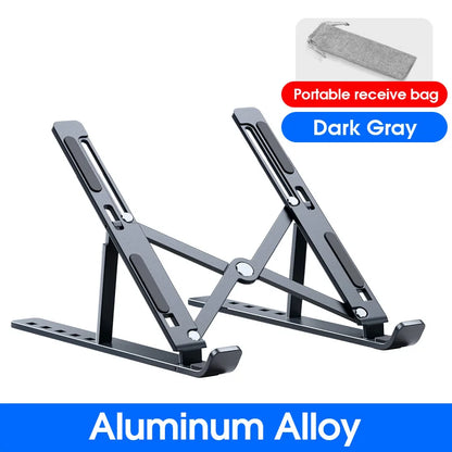 YYLM N8 Laptop Stand Aluminum Adjustable Foldable