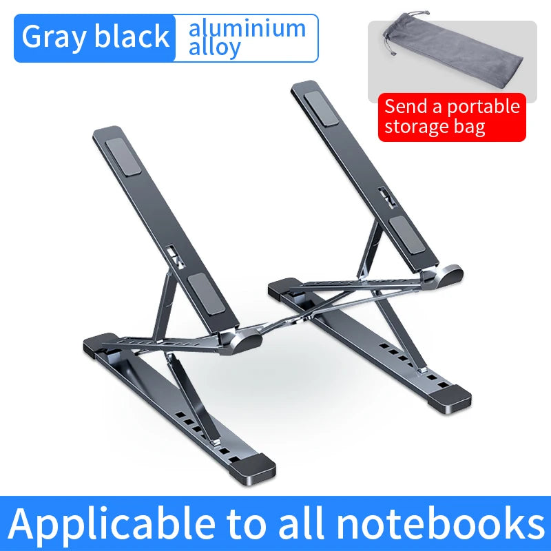 YYLM N8 Laptop Stand Aluminum Adjustable Foldable