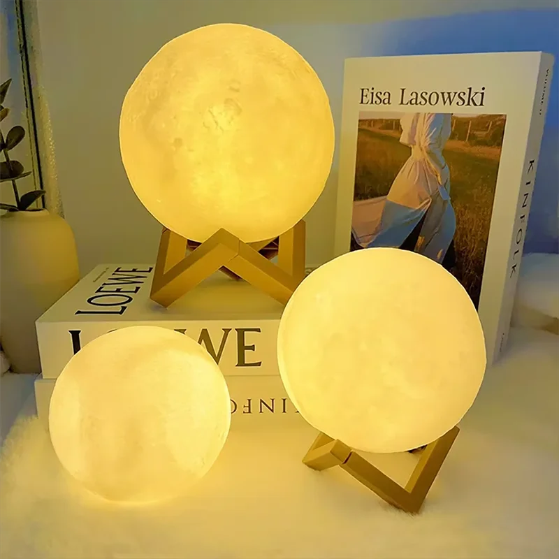 Galaxy Moon Light LED Lamp for Bedroom Decor