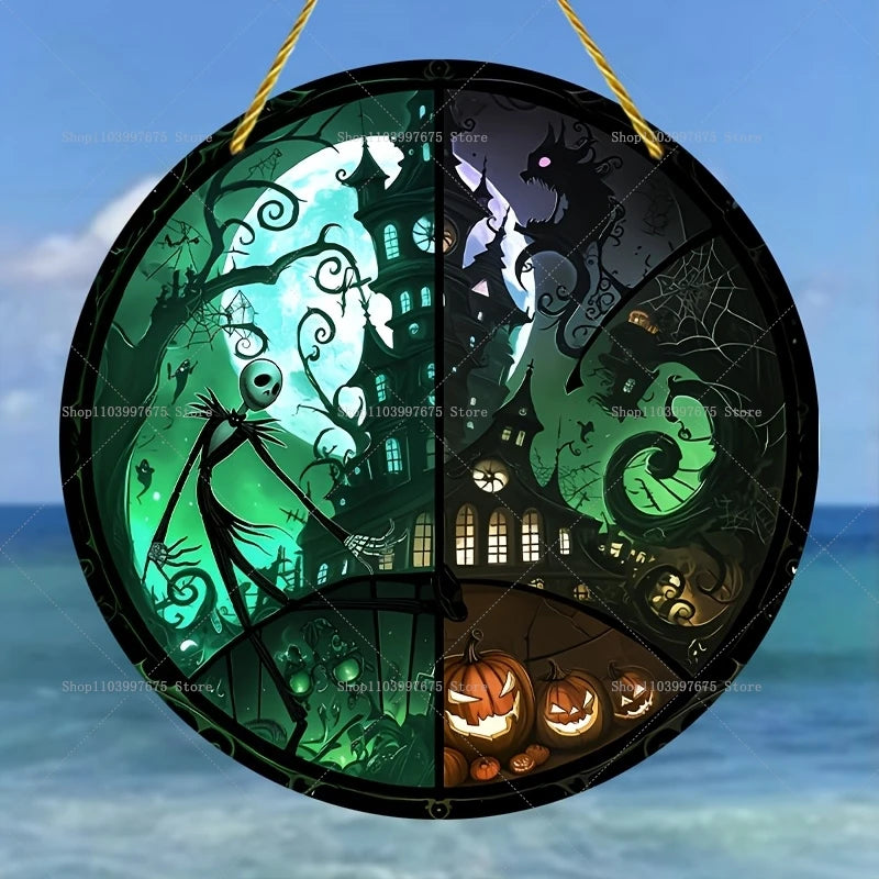 Nightmare Before Christmas Acrylic Hanging Sign