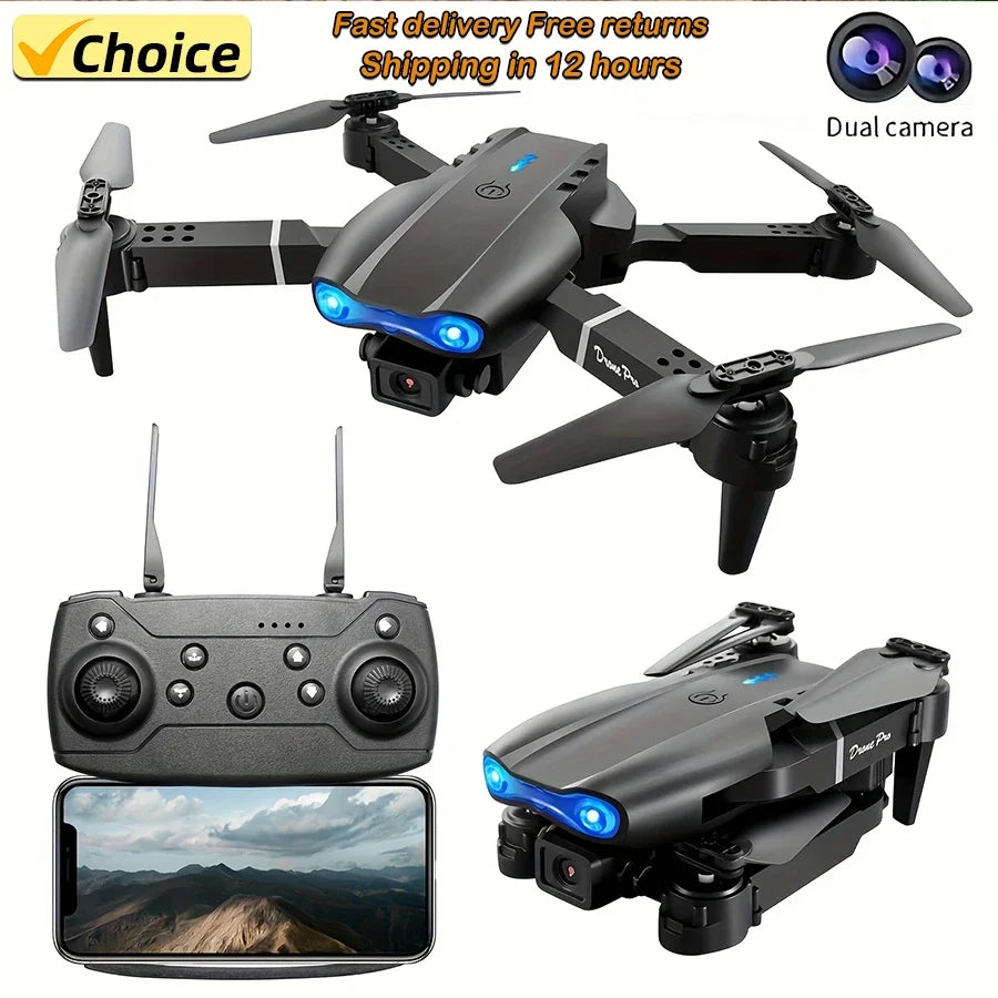 Foldable 2024 E99Pro RC Drone WIFI FPV Toy