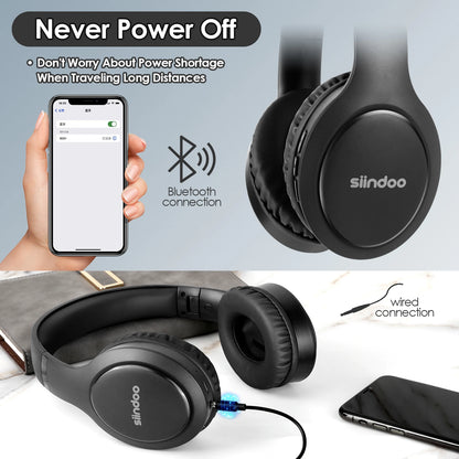 Siindoo JH-919 Wireless Headphones Super Bass