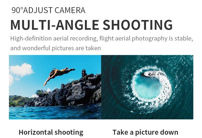 Foldable 2024 E99Pro RC Drone WIFI FPV Toy