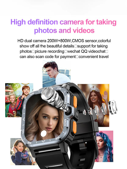 Valdus PGD Android Smart Watch Men GPS 4G NFC