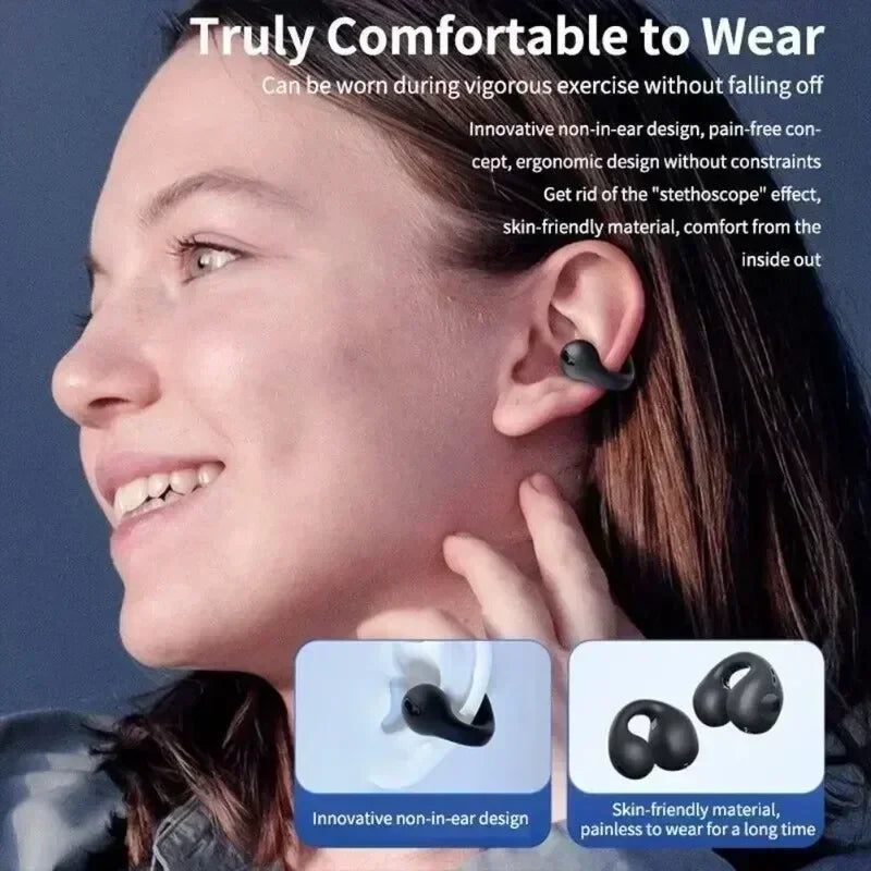 New T75 Sports Earphones Waterproof Wireless