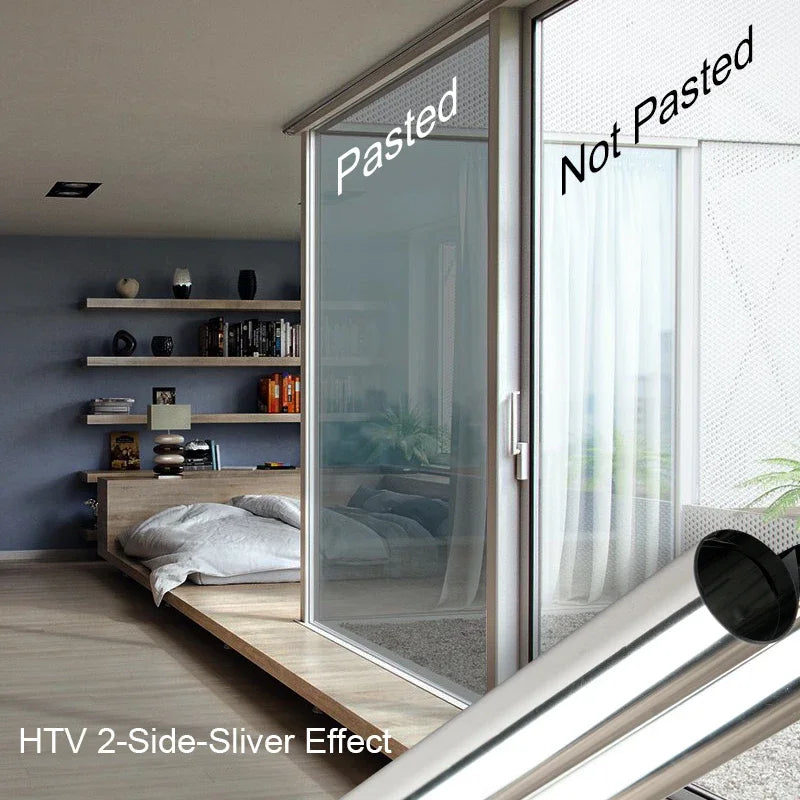 Home Privacy Window Film 2/3/5M Reflective Vinyl