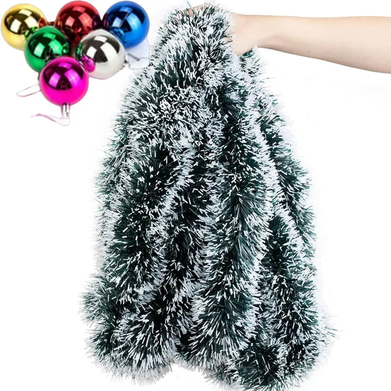 Festive Xmas Ribbon Garland Party & Home Decor