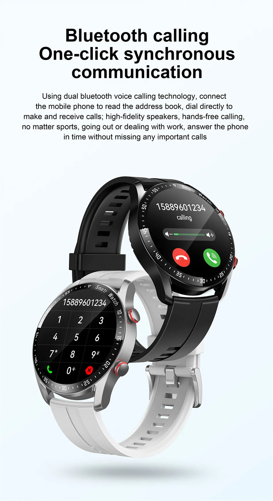 2025 GT Series 1.53'' AMOLED Sports Smart Watch