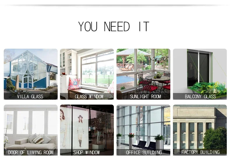 Home Privacy Window Film 2/3/5M Reflective Vinyl