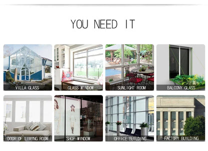 Home Privacy Window Film 2/3/5M Reflective Vinyl