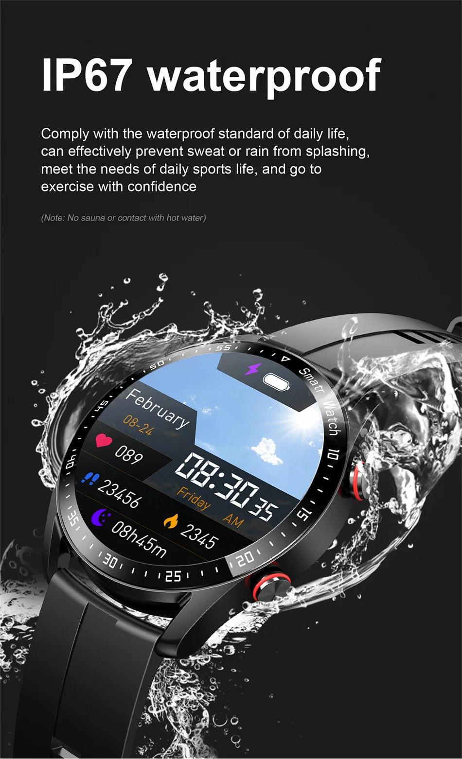 2025 GT Series 1.53'' AMOLED Sports Smart Watch