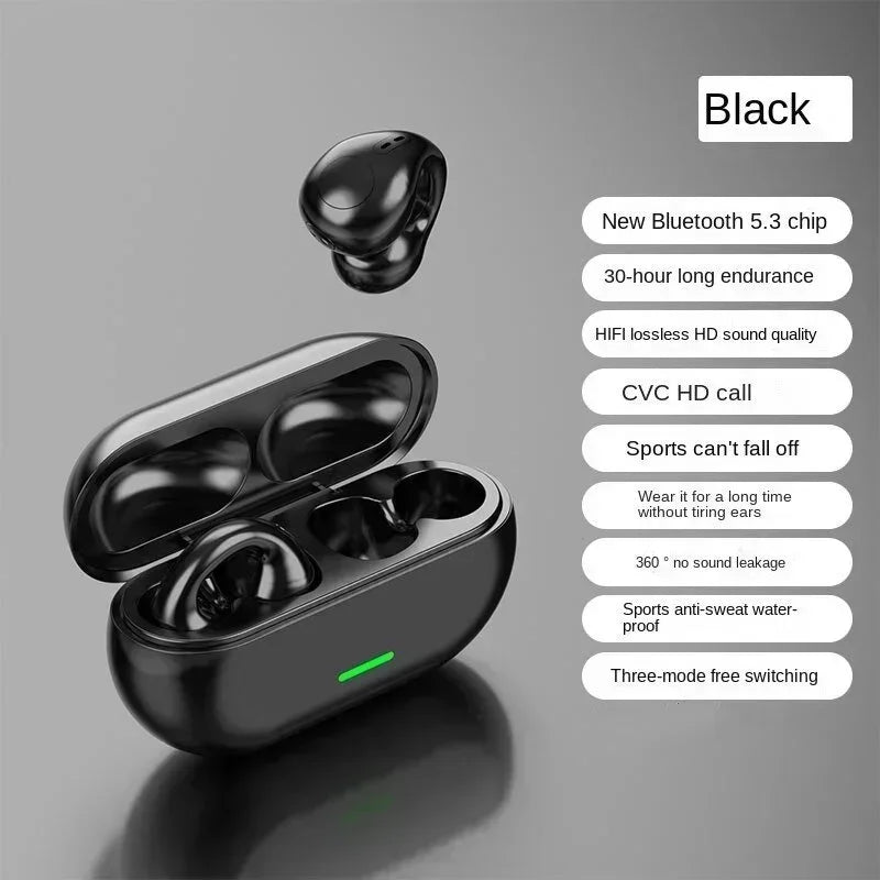 New T75 Sports Earphones Waterproof Wireless