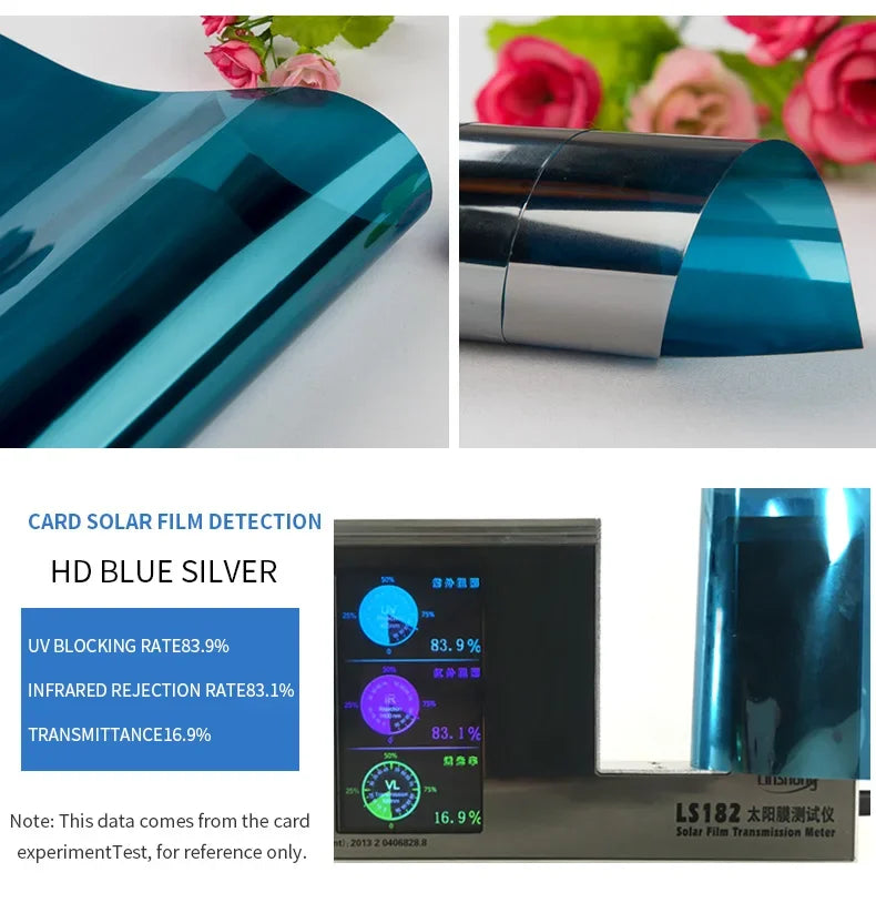 Home Privacy Window Film 2/3/5M Reflective Vinyl