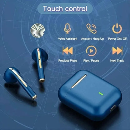 J18 TWS Bluetooth Sport Earphones Waterproof HiFi