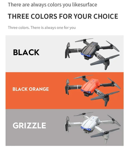 Foldable 2024 E99Pro RC Drone WIFI FPV Toy