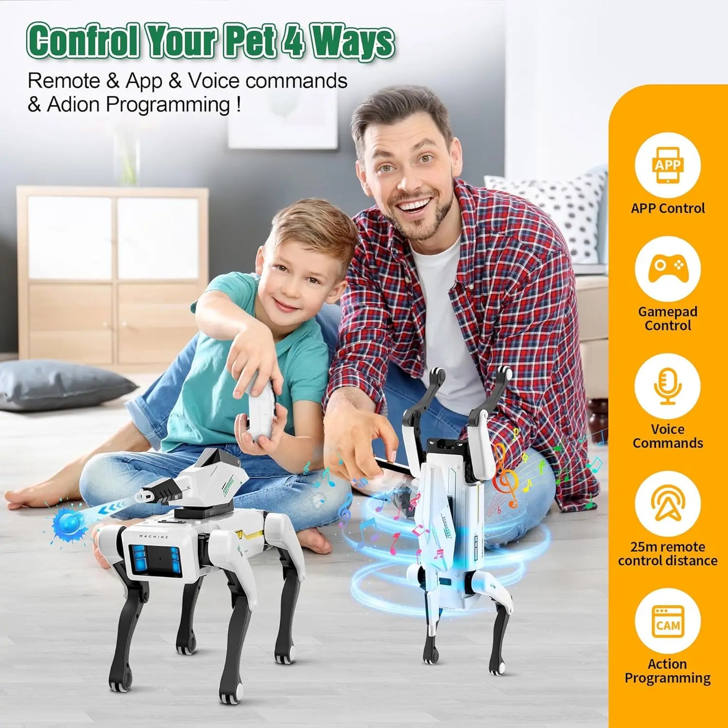 AI Robot Dog for Kids – Programmable & Interactive