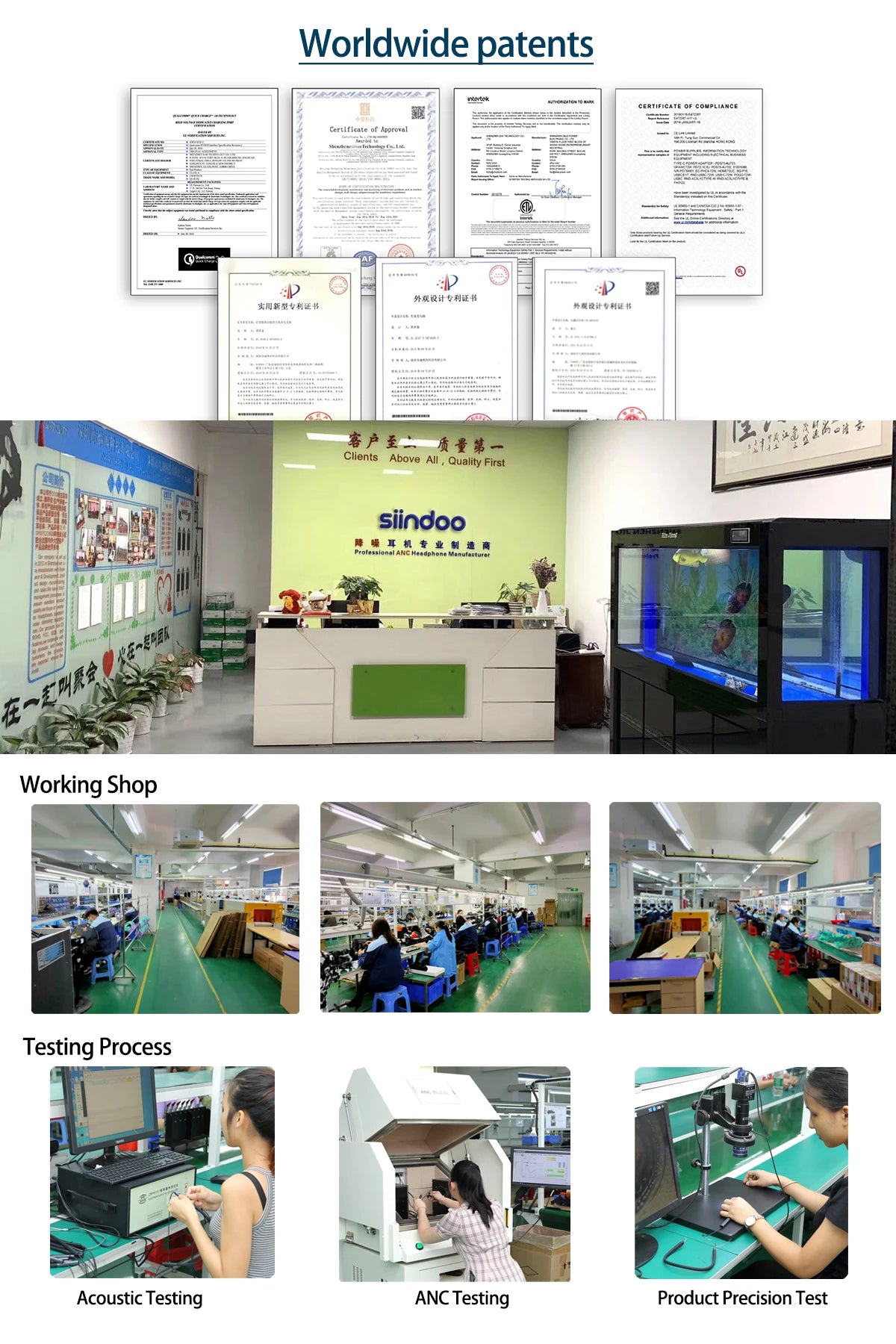 Siindoo JH-919 Wireless Headphones Super Bass