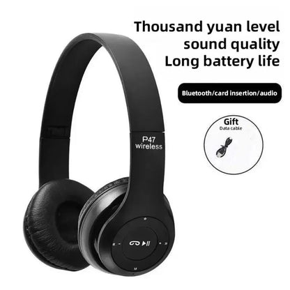 P47 Wireless Headphones Bluetooth 5.0 Foldable HiFi
