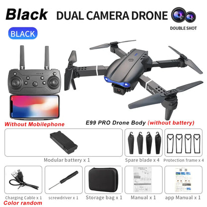 Foldable 2024 E99Pro RC Drone WIFI FPV Toy