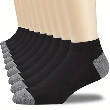 Fashion Men’s Cotton Ankle Socks – Comfortable Fit