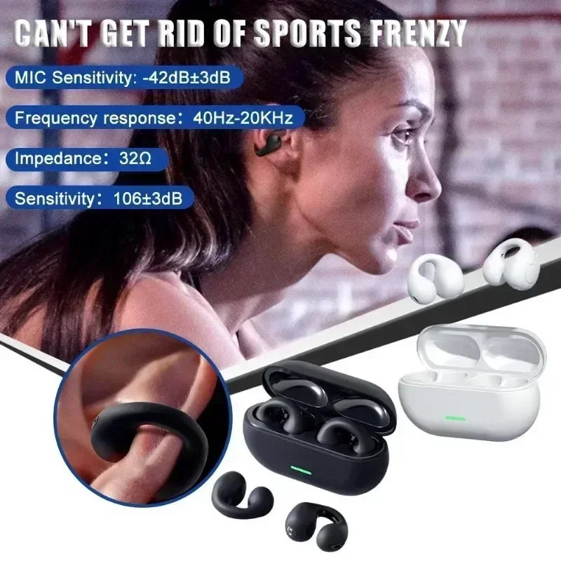 New T75 Sports Earphones Waterproof Wireless