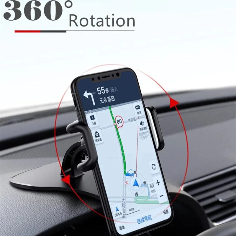 Rotatable Car Phone Stand for Mobile Dashboard