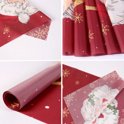Christmas Table Runner Santa Claus Decoration