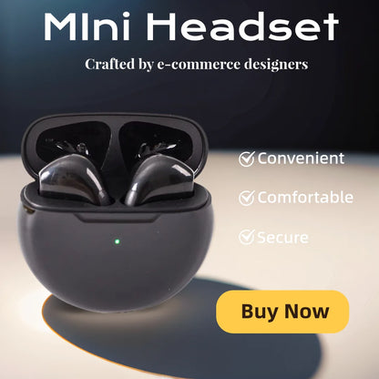 TWS Bluetooth Earphones Wireless Headset With Mic