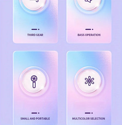 Portable USB Handheld Fan – Office, Travel, Camping