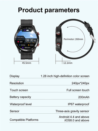 2025 GT Series 1.53'' AMOLED Sports Smart Watch