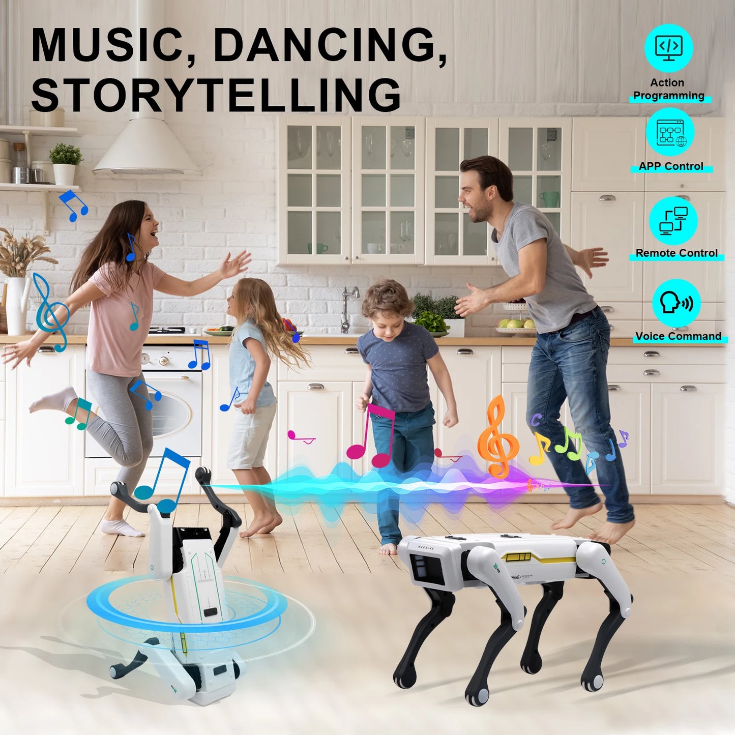 AI Robot Dog for Kids – Programmable & Interactive