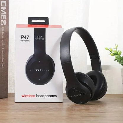 P47 Wireless Bluetooth 5.0 Headphones For iPhone
