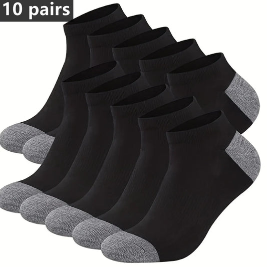 Fashion Men’s Cotton Ankle Socks – Comfortable Fit