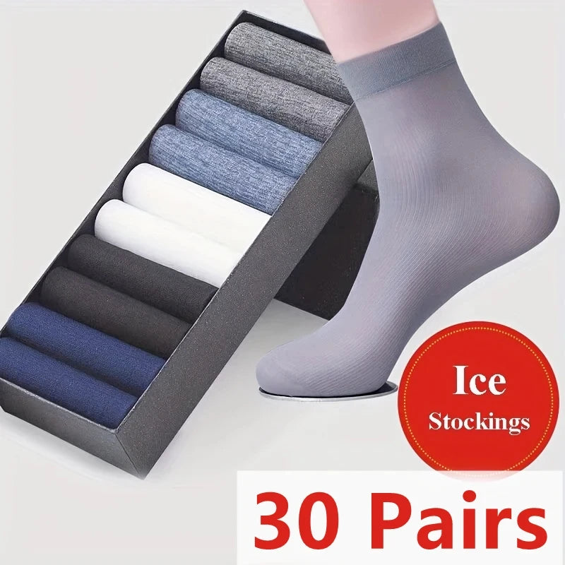 Fashion Men’s Cotton Ankle Socks – Comfortable Fit