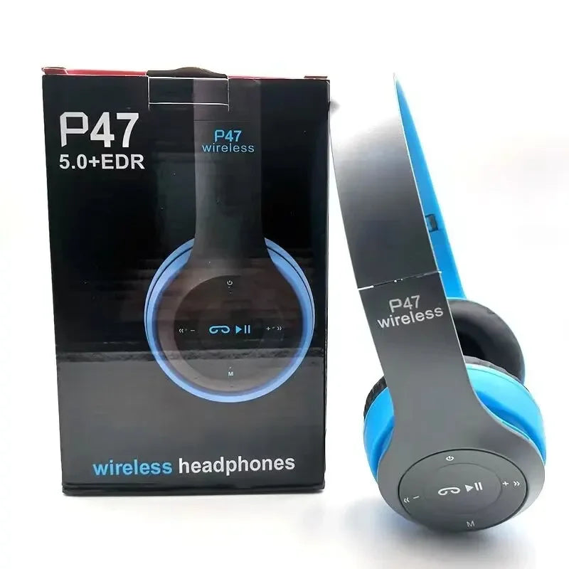 P47 Wireless Bluetooth 5.0 Headphones For iPhone